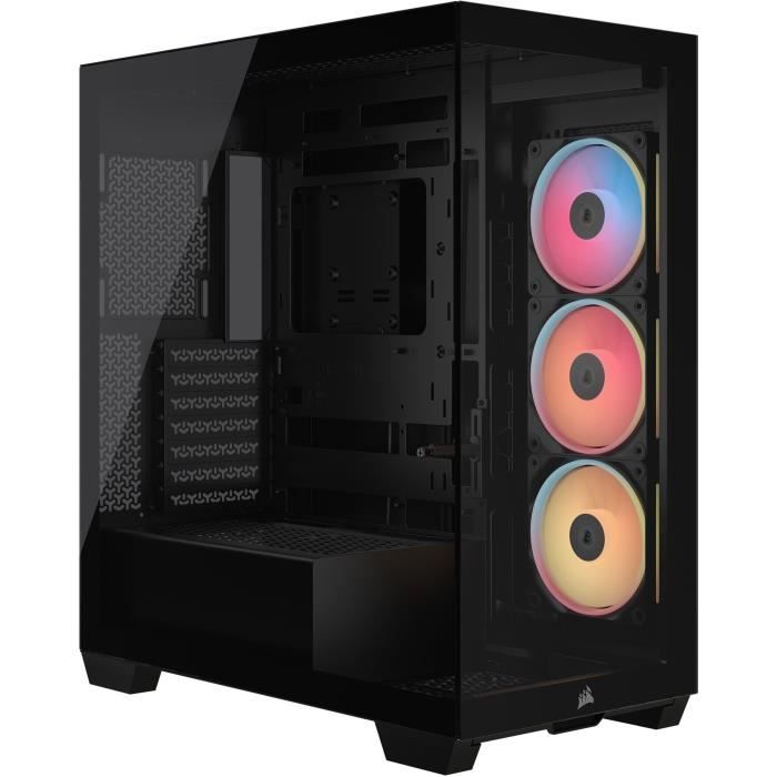 3500X LX-R RGB iCUE LINK Noir - MT/SansAlim/E-ATX