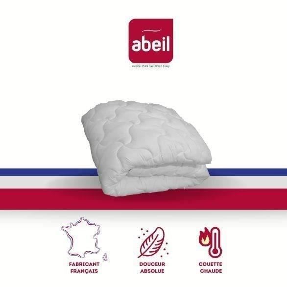 Couette légère Abeil Blanc 400 g /m² 240 x 260 cm