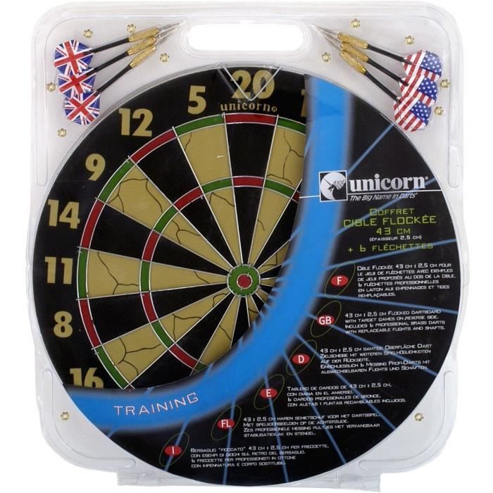 Cible Unicorn Ø 43 cm Multicouleur