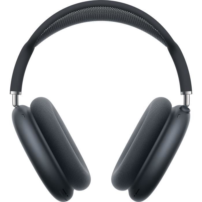 Apple AirPods Max - 2e génération - écouteurs avec micro - circum-aural - Bluetooth - sans fil - Suppresseur de bruit actif - noir minuit