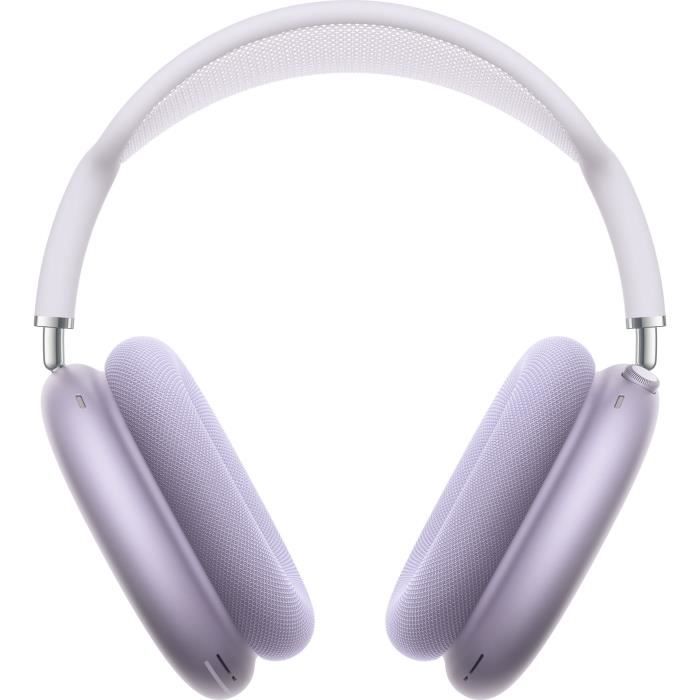 Apple AirPods Max - 2e génération - écouteurs avec micro - circum-aural - Bluetooth - sans fil - Suppresseur de bruit actif - violet