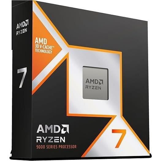 Ryzen 7 9800X3D - 5.2GHz/104Mo/AM5 BOX#