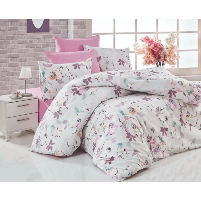 Parure de couette Blanc