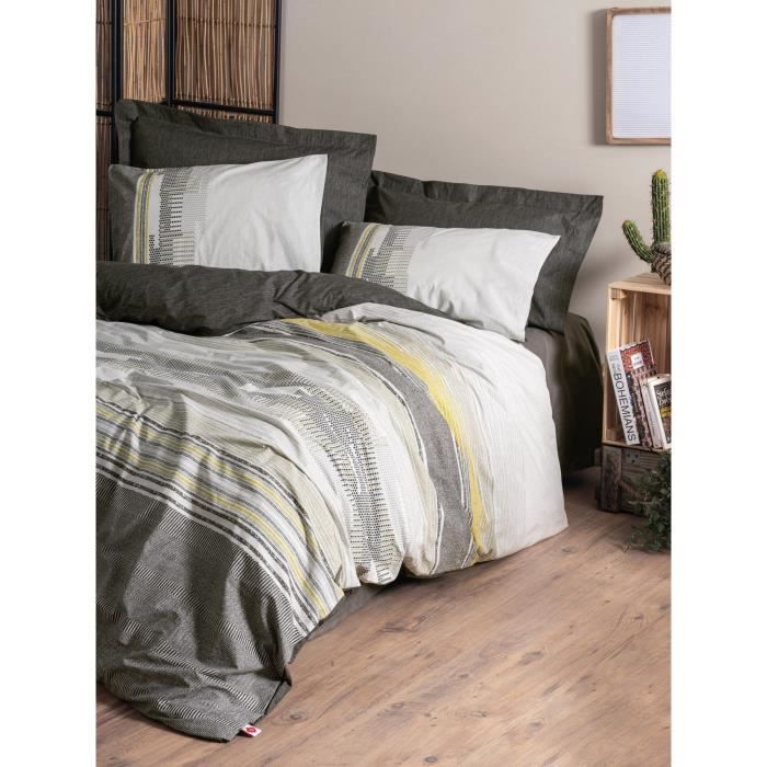 Parure de couette Multicouleur 220 x 240 cm