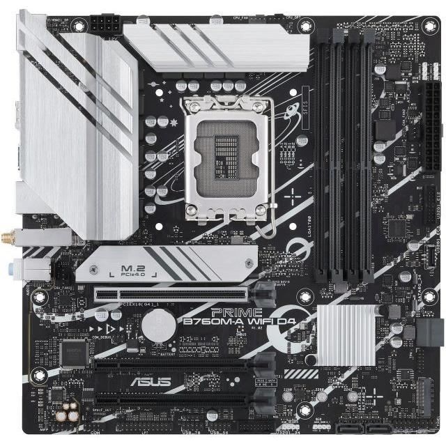 Carte mere - ASUS - PRIME B760M-A WIFI D4 - LGA 1700 - DDR4 - Wi-Fi 6