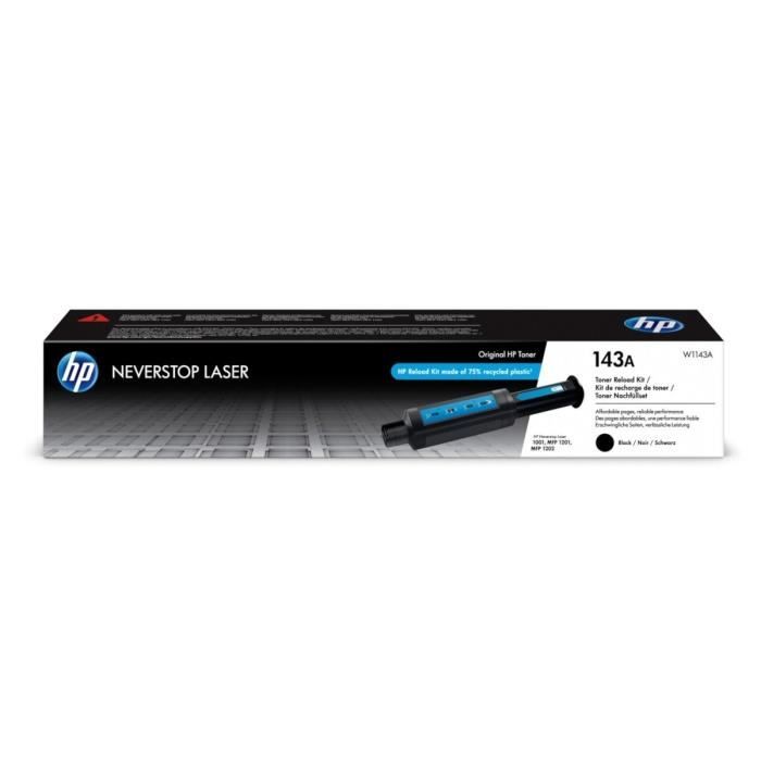 HP 143A Reload Kit - Noir - recharge de toner - pour Neverstop 1001, 1202, Neverstop Laser 1000, MFP 1200, MFP 1201, MFP 1202