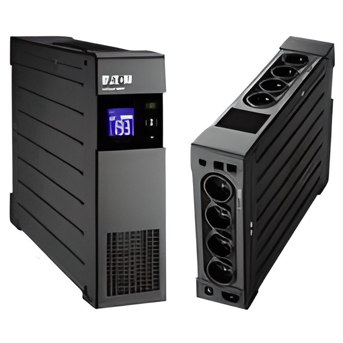 Onduleur Eaton Ellipse PRO 1600 (ELP1600FR) - 1000 Watt - 1600 VA - 9 Ah - Rack 19 pouces 2U - 8 x CEE 7/5 (SCHUKO)