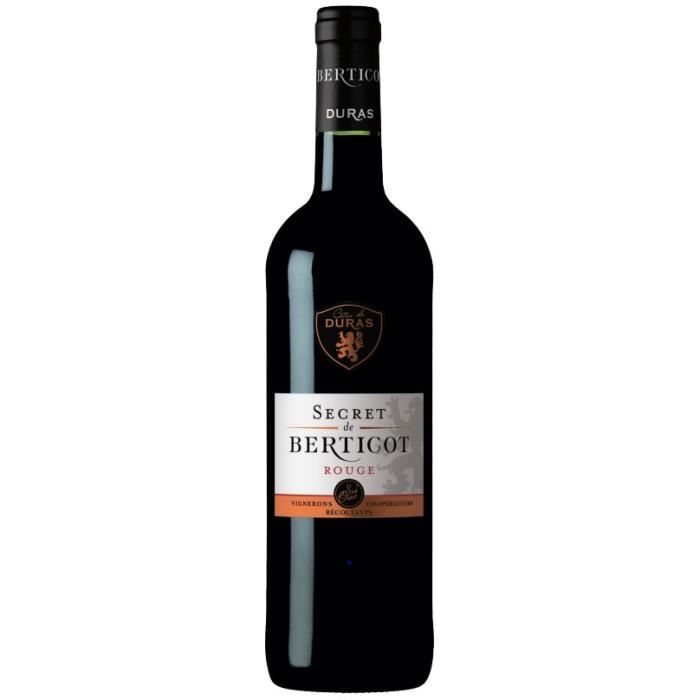 Secret Berticot 2022 AOC Côtes de Duras - Vin rouge du Sud Ouest x1