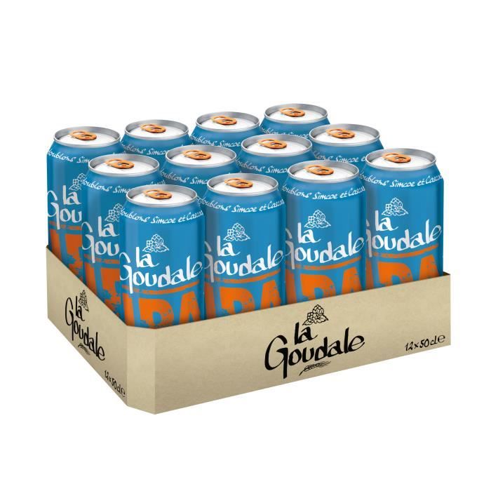 La Goudale IPA - Biere IPA - Canettes 12x50cl