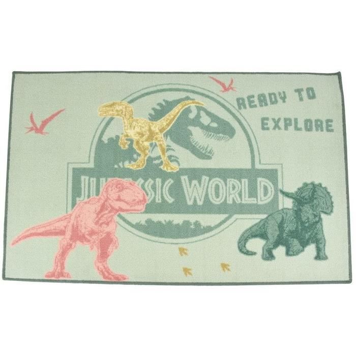 Tapis pour enfant Fun House Jurassic World 80 x 120 cm