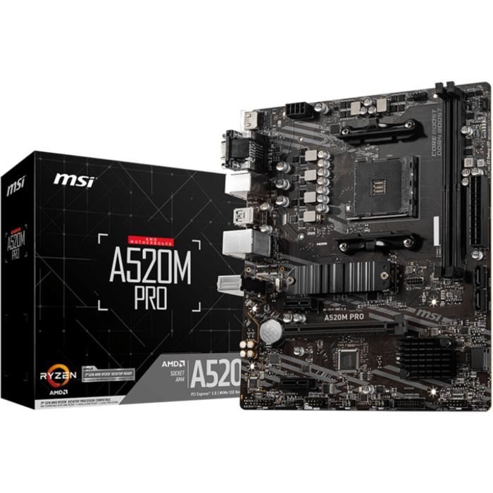 Carte mere - MSI - A520M PRO
