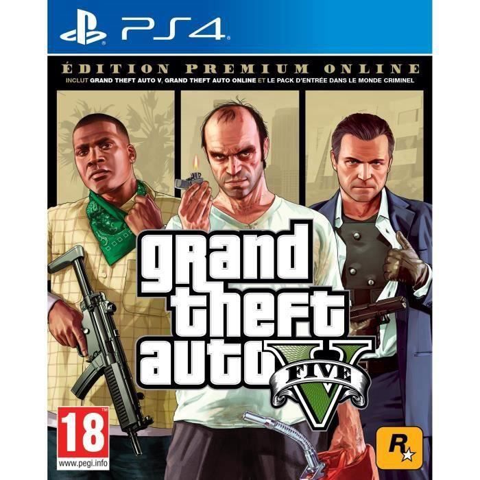 Jeu vidéo PlayStation 4 Rockstar Games Grand Theft Auto V