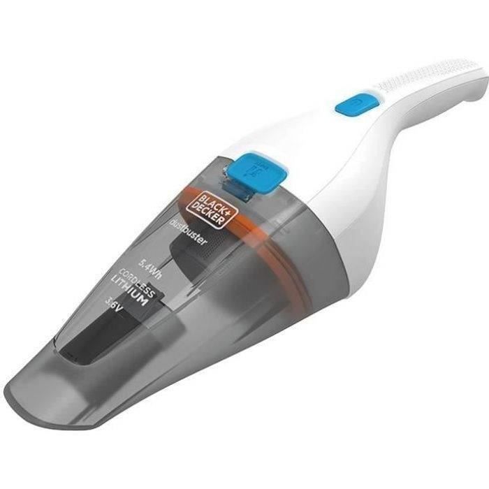 Aspirateur Manuel Cyclonique Black & Decker NVC 115JL 0,32 L 630 l/min 3,6V 5,4 W 7,5 W Blanco