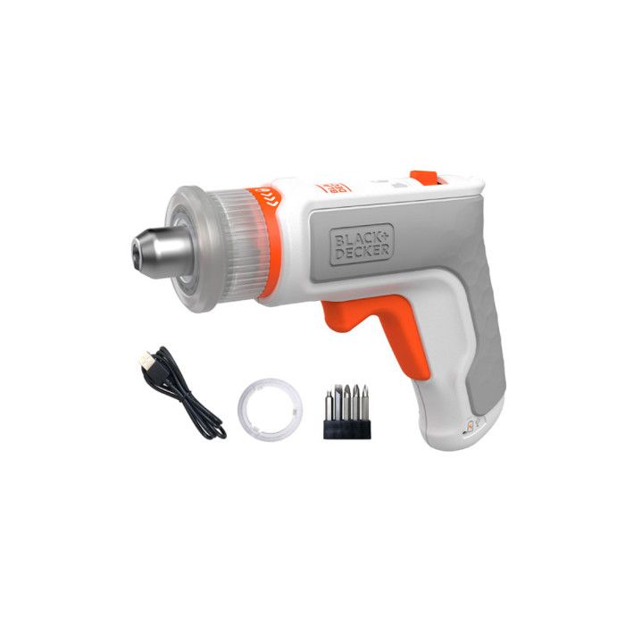 Tournevis d'assemblage - BLACK & DECKER - Hexdriver - 3,6 V - Noir - 84400