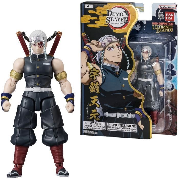 Figurine articulée Ultimate Legends HD -  BANDAI - Demon Slayer -  Uzui Tengen - 12 cm