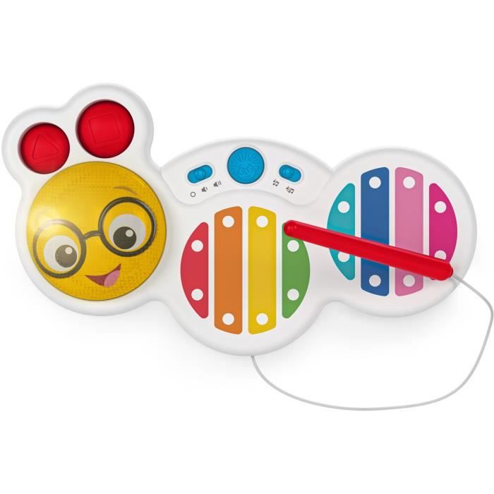 Jouet musical xylophone - BRIGHT STARTS -  Cal's Curious Keys Xylophone -Cadeau Noel bébé 12M+