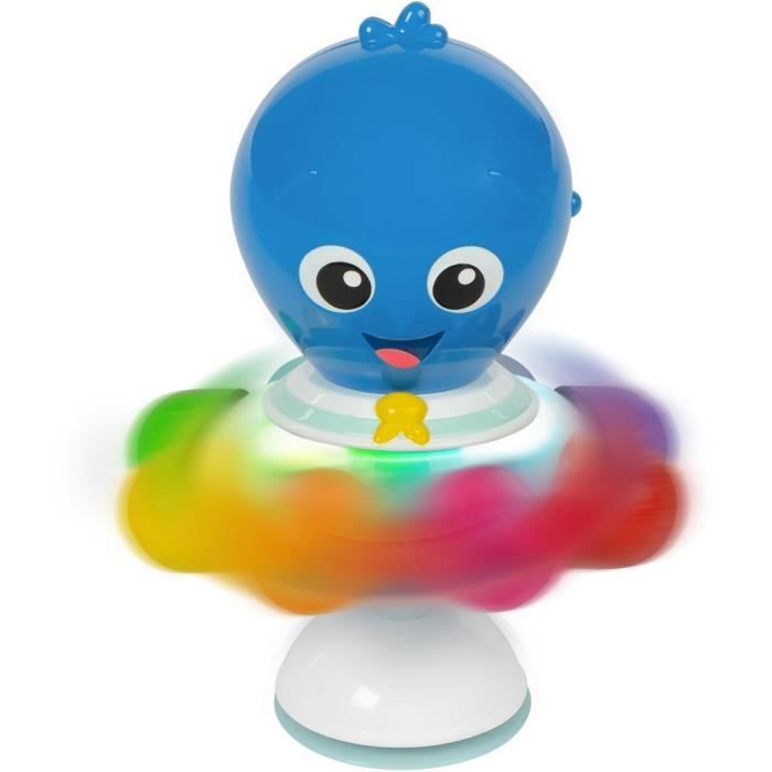 BABY EINSTEIN OPUS le poulpe - Jouet d'éveil sensoriel  ventouse tournant 3M+ Cadeau Noel bébé