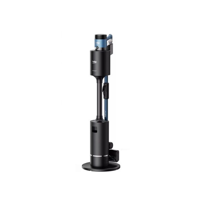 BEKO VRT96425VD - Aspirateur Balai avec Station de recharge et de Vidange - Autonomie 60 min - Filtre EPA E12 - 150 AW