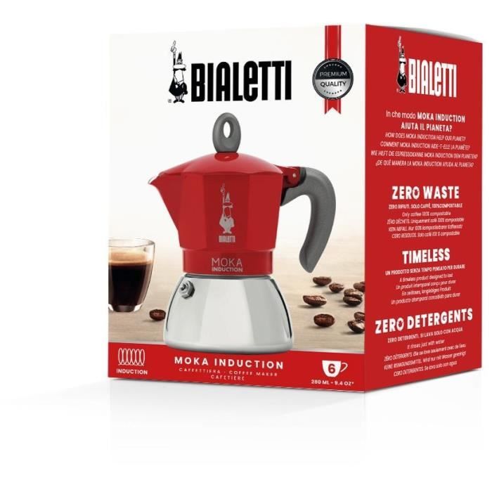Cafetière Italienne Bialetti 0006946/NP Rouge Métal