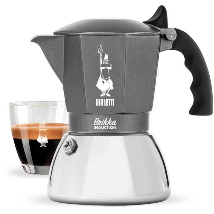 Cafetière Italienne Bialetti Brikka Argenté Aluminium