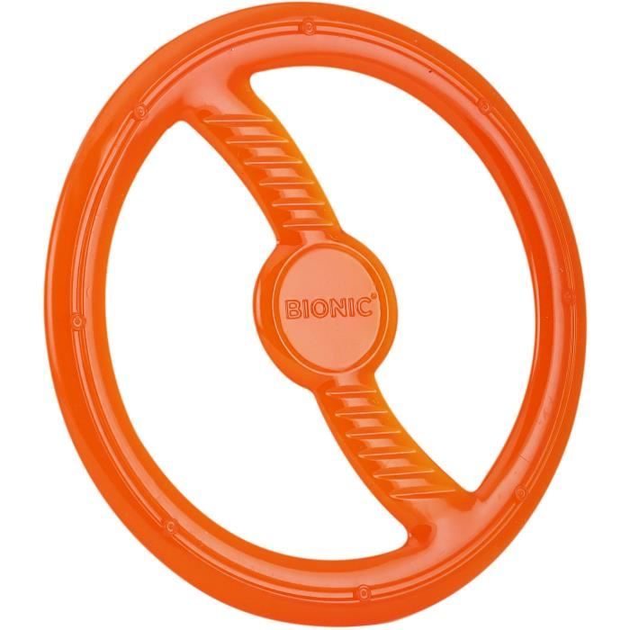 Jouet pour chien - BIONIC - Anneau Toss-N-Tug - Toutes tailles de chien - Caoutchouc ultra résistant - sans plomb, BPA ni phtalates