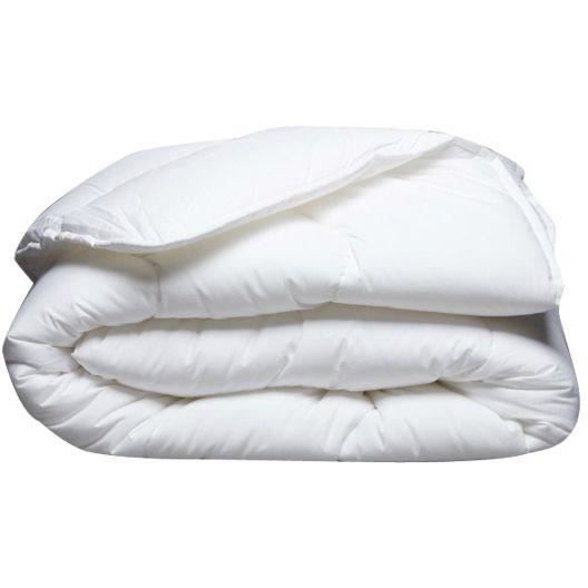 Couette chaude anti-acariens - 400 gr/m² - BLANREVE - 260 x 240 cm - Blanc