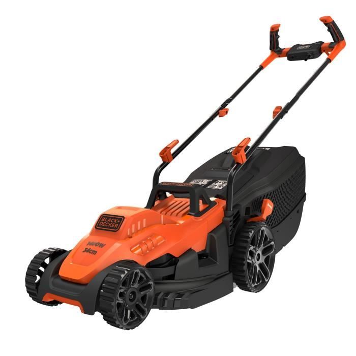 Tondeuse à gazon Black & Decker BEMW461BH-QS 1400 W 34 cm 230 V