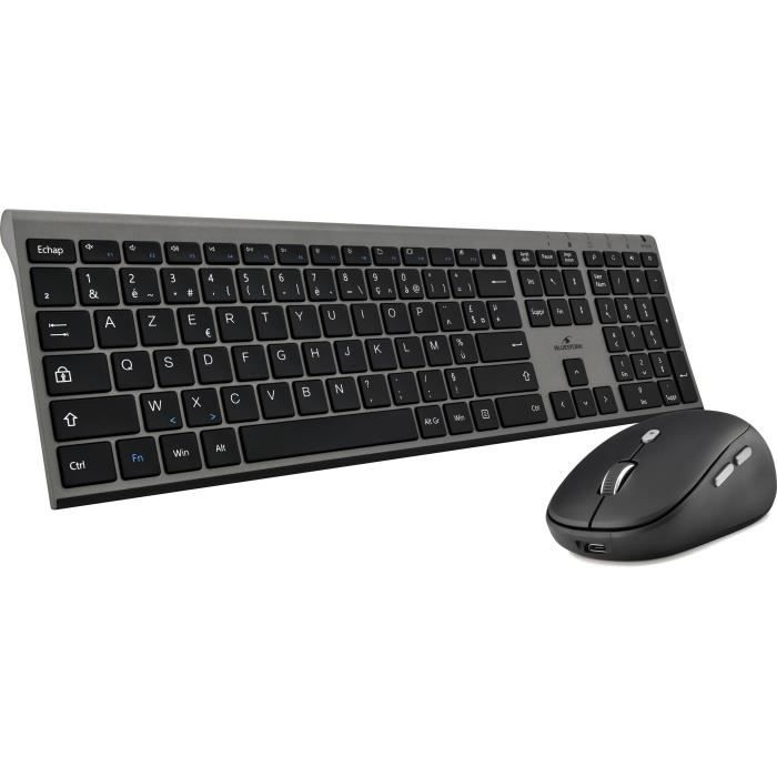 clavier et souris Bluestork Noir