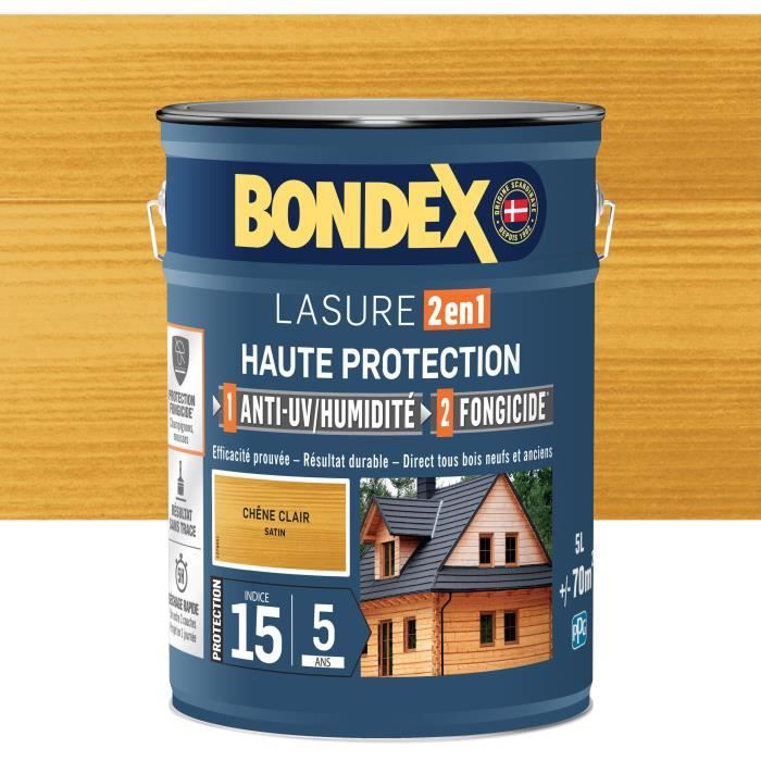 Peinture d'Apprêt Bondex Beige Satiné 5 L