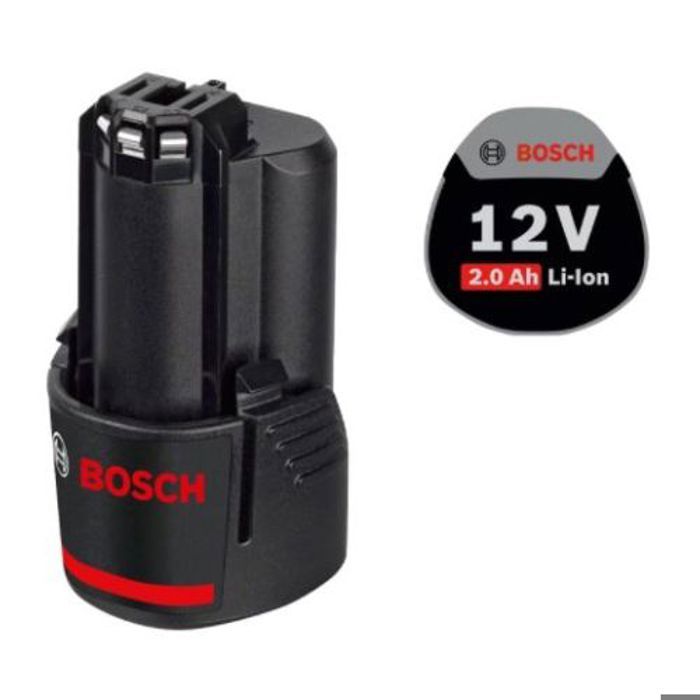 Batterie au lithium rechargeable BOSCH Professional 1600Z0002X Litio Ion 2 Ah 12 V