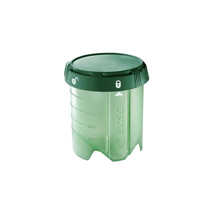 Pistolet a peinture BOSCH - Godet 1L SDS - PFS 3000/5000 - Vert - Régulier