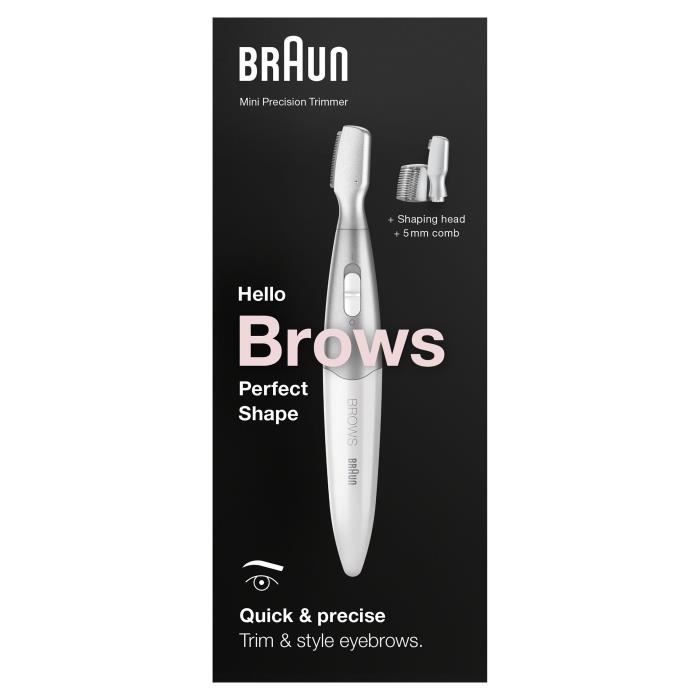Épilateur électrique Braun Acier inoxydable