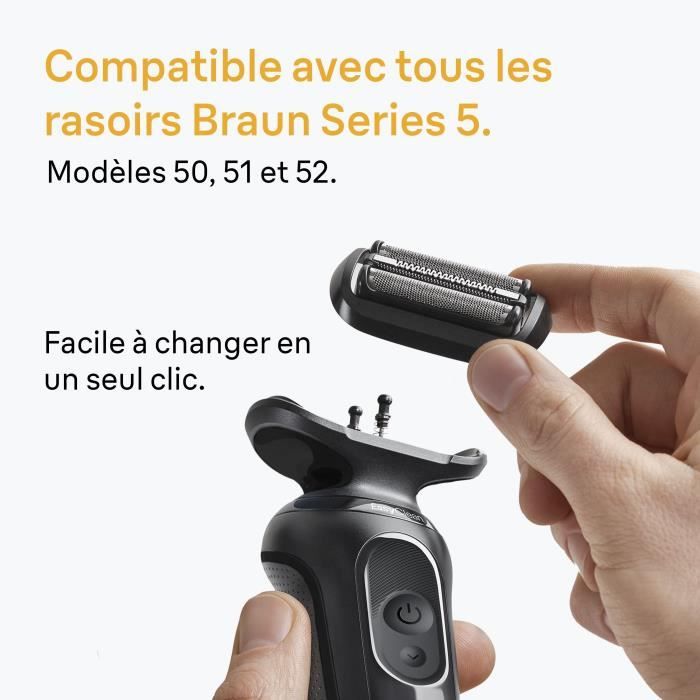 Tête de rechange Braun 54B