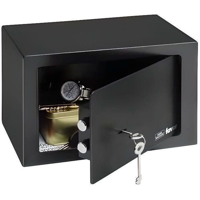 Coffre-fort Burg-Wachter FAVOR S3 K Noir Métal 20 x 31 x 20 cm