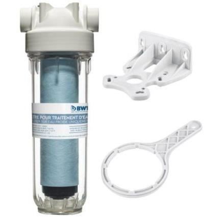 Filtre antitartre 4-en-1 BWT B.PROTECT - Kit complet d'installation et entretien simplifié