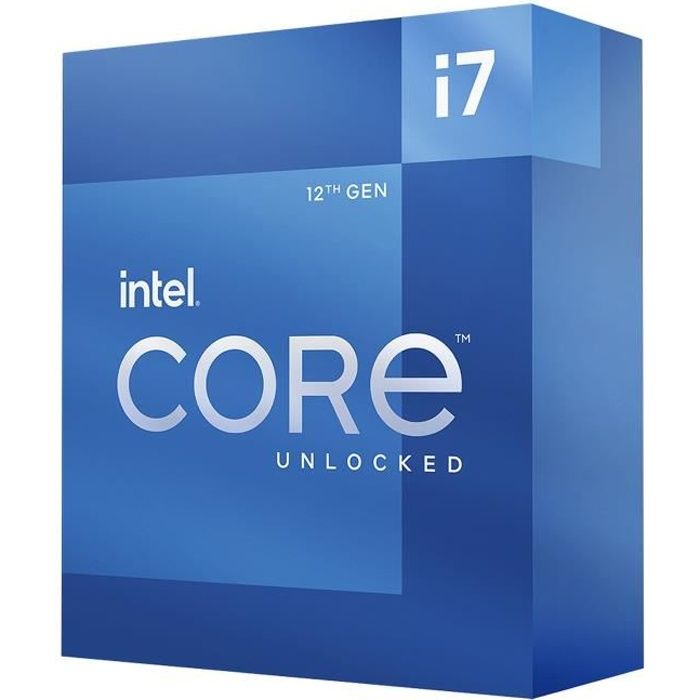 Processeur Intel Core i7-12700K (5 Ghz) LGA 1700