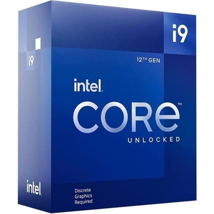 Intel Core i9 12900KF - 3.2 GHz - 16 curs - 24 filetages - 30 Mo cache - LGA1700 Socket - Boîtier (sans refroidisseur)