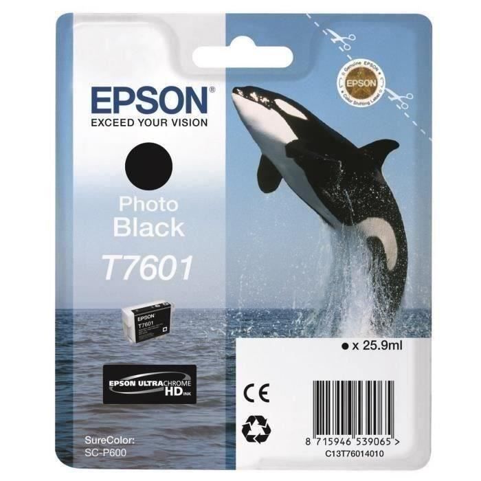 Cartouche d'encre originale Epson T7601 Noir