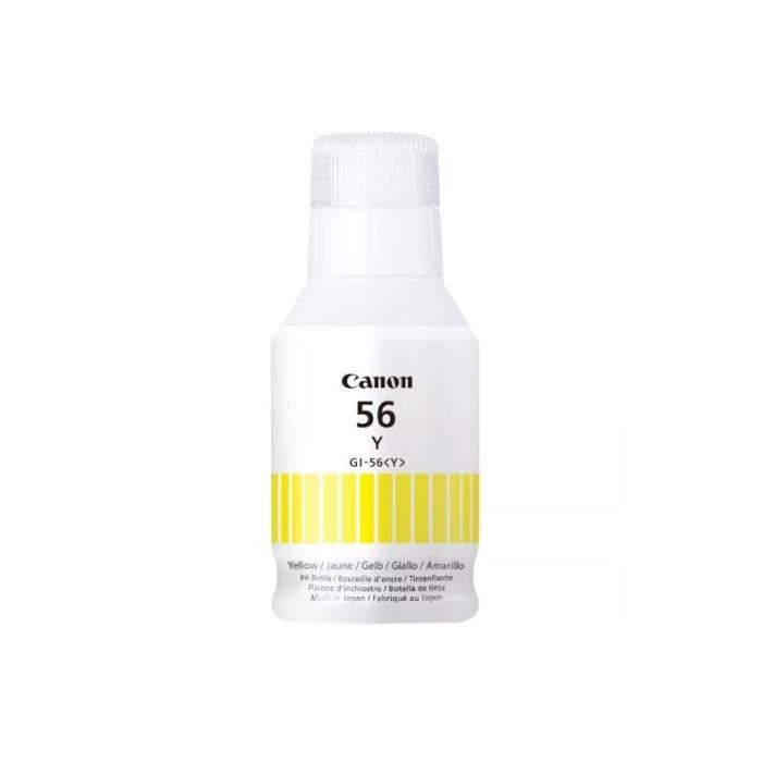 Canon GI 56 Y - Jaune - original - recharge d'encre - pour MAXIFY GX5050, GX6050, GX6550, GX7050