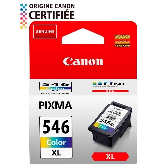 Cartouche d'encre originale Canon CL-546XL Tricolore