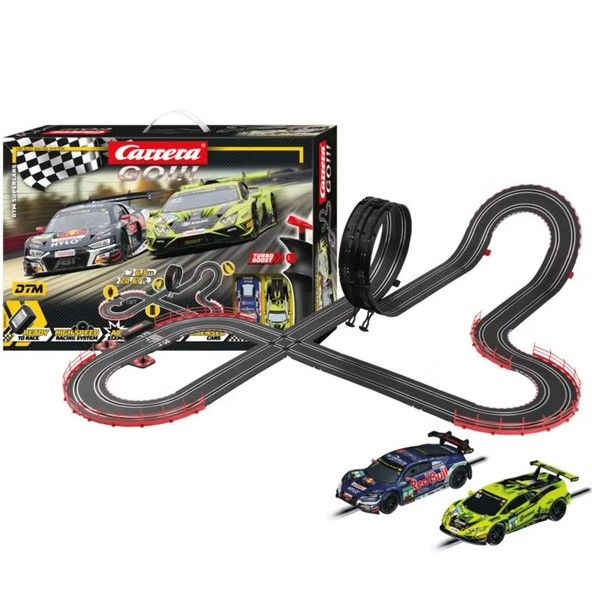 Circuit de course DTM Supercars, Longueur 6,3 m, Echelle des voitures 1/43, Carrera Go, Des 6 ans