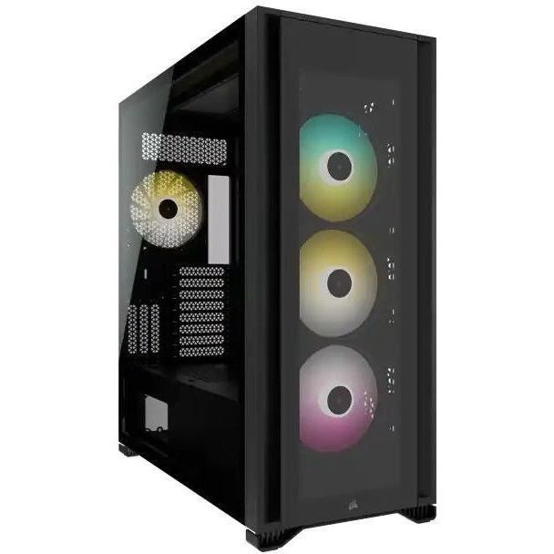 Boitier Grand Tour E-ATX Corsair iCue 7000X RGB avec panneaux vitrés (Noir)