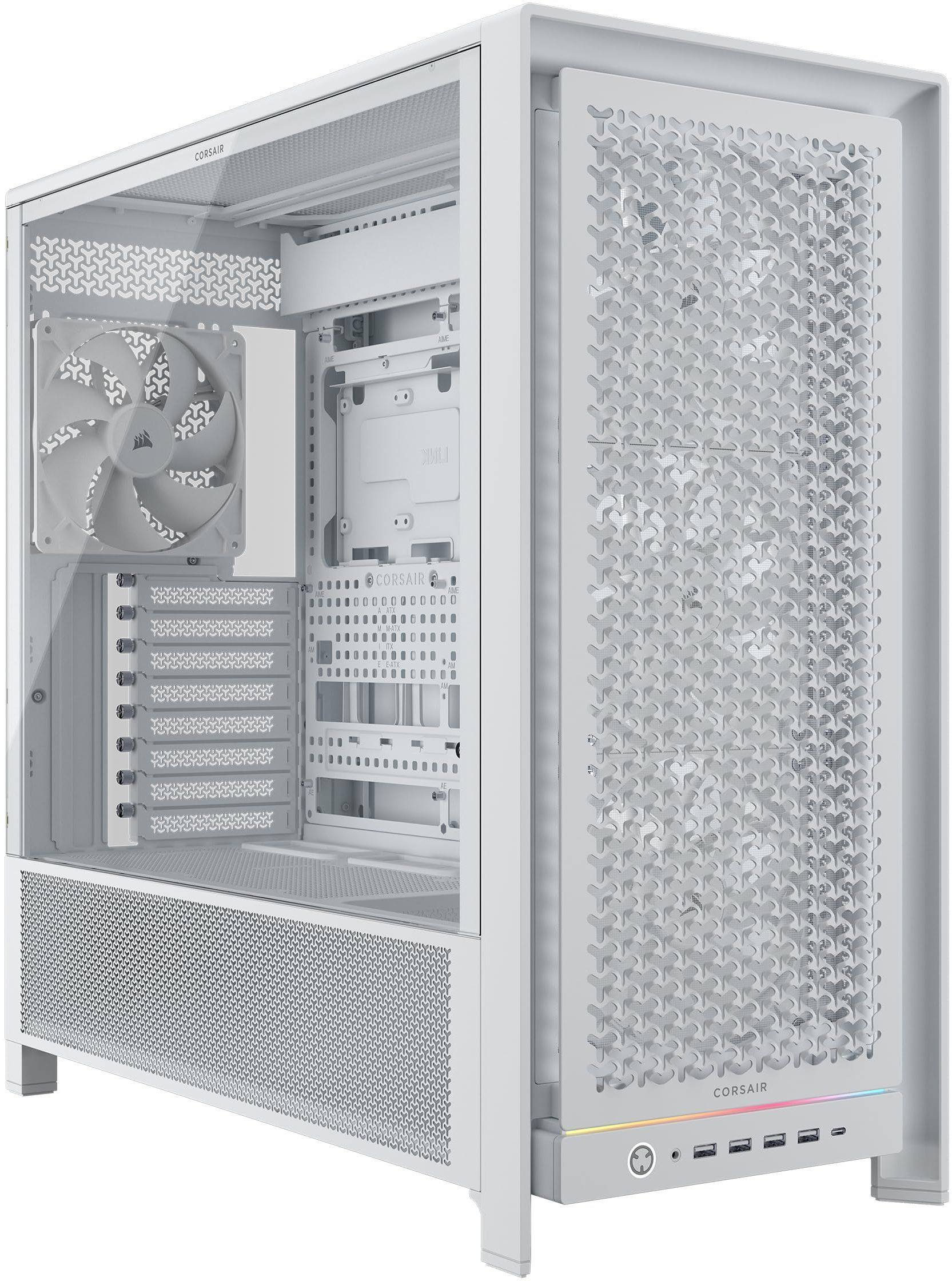 Boîtier ATX semi-tour Corsair CC-9011308-WW Blanc