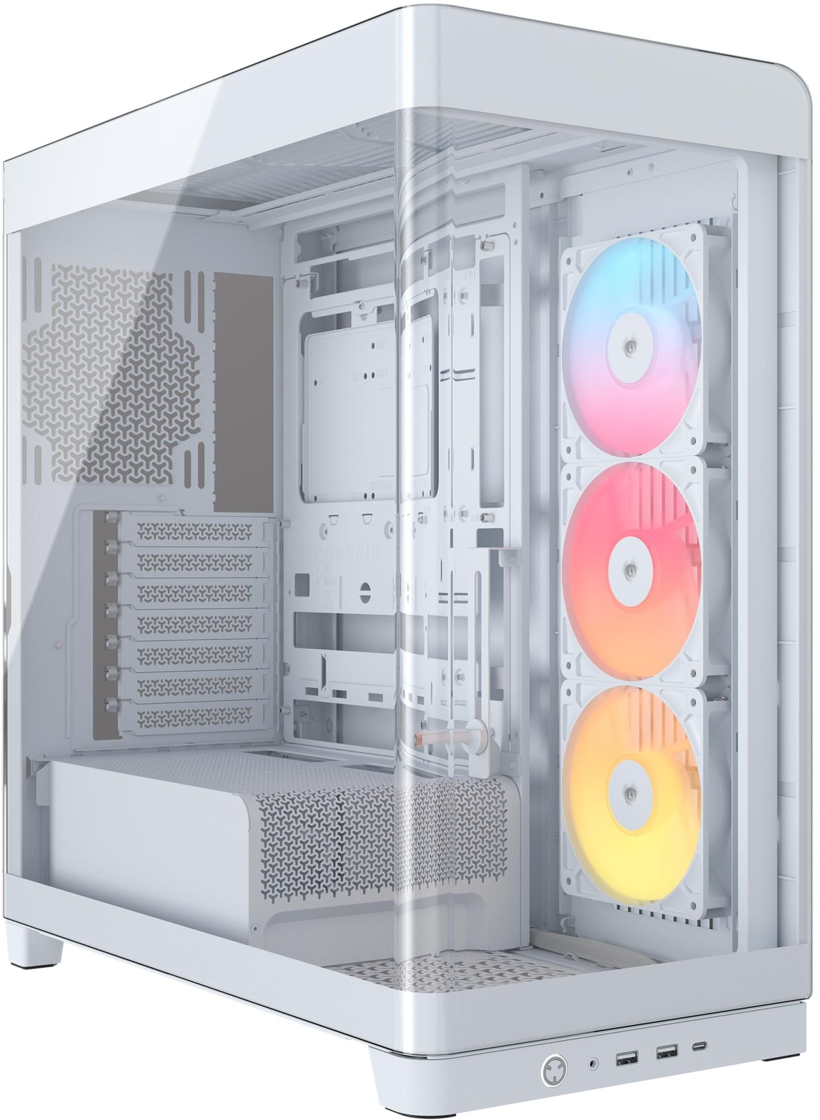 Frame 4500X RS-R ARGB Blanc - MT/Sans Alim/E-ATX