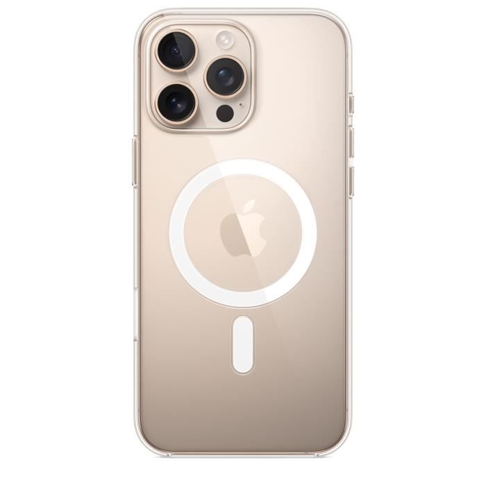 Protection pour téléphone portable Apple IPHONE 16 PRO MAX Transparent Apple