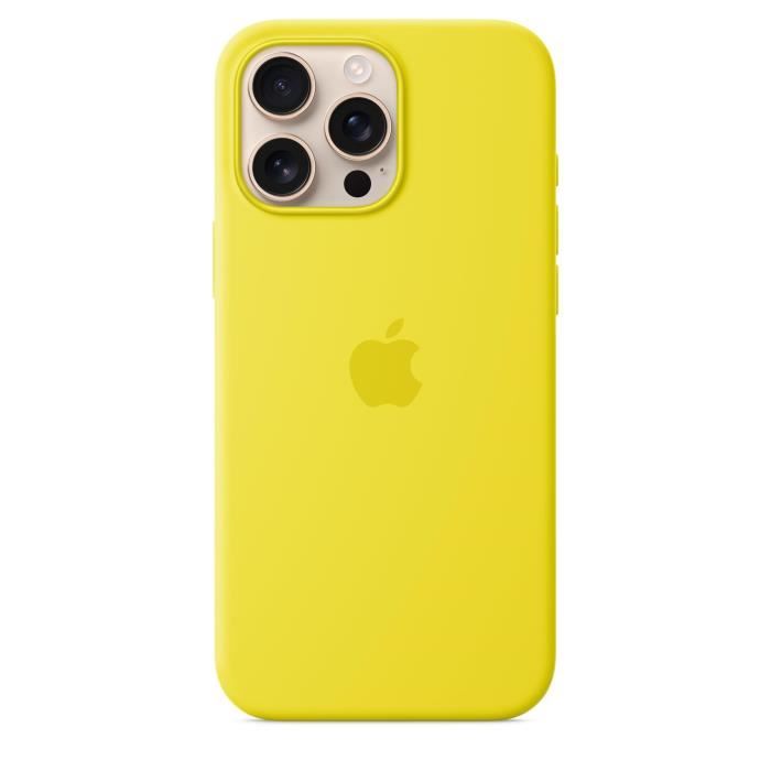 Protection pour téléphone portable Apple IPHONE 16 PRO MAX Jaune