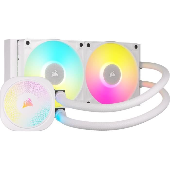 Kit Watercooling AIO Corsair iCue Link Titan RX RGB - 240mm (Blanc)