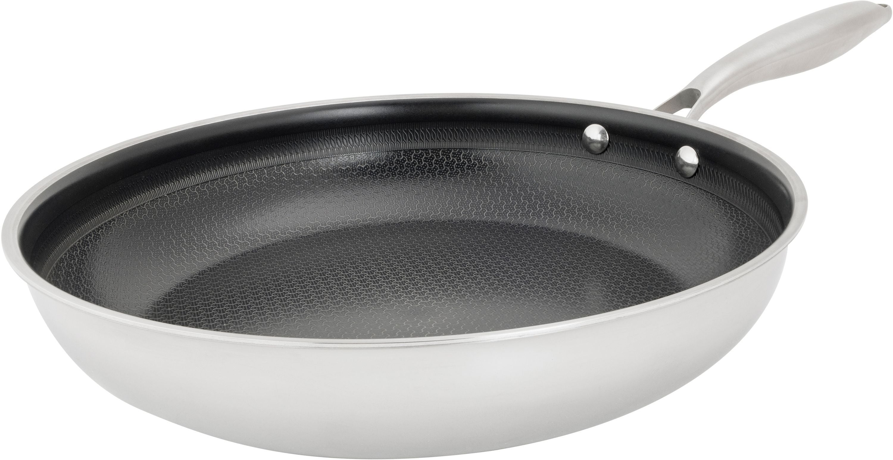 Poele - COSY & TRENDY - HEXAPRO - Acier inoxydable - Ø28 cm - Anti-adhésive - Tous feux dont induction