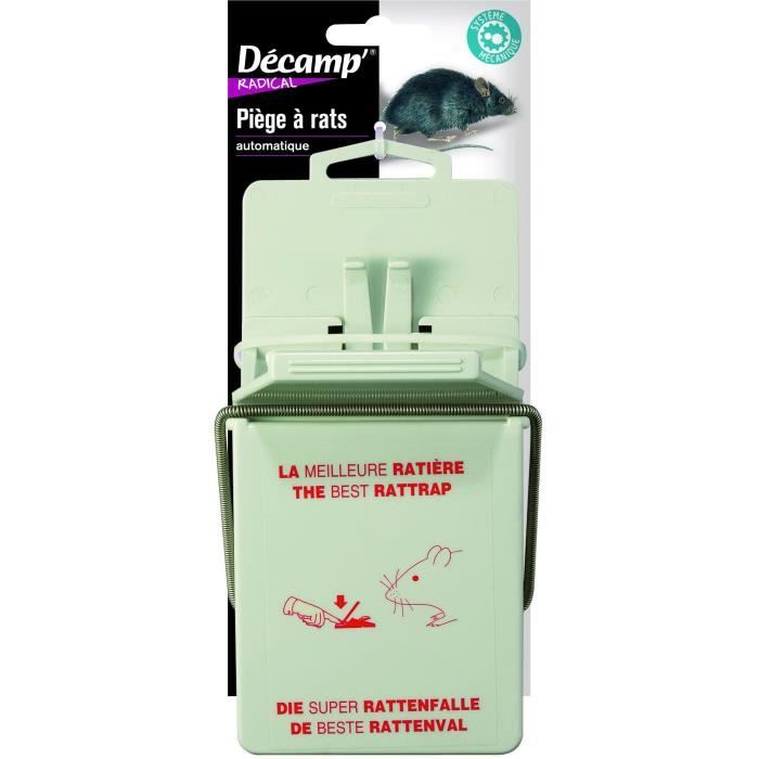 Piege a rats automatique - DECAMP' - Beige
