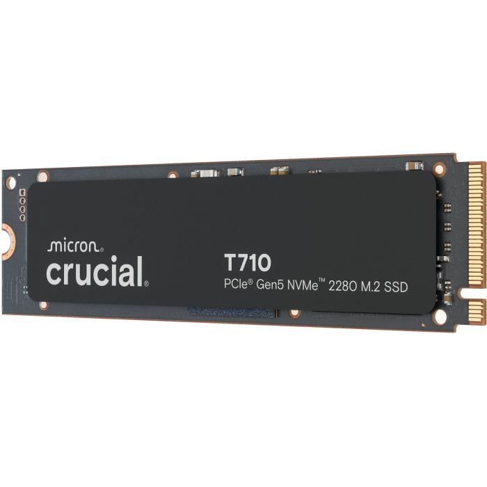 Disque SSD Crucial T710 2To - NVMe M.2 Type 2280